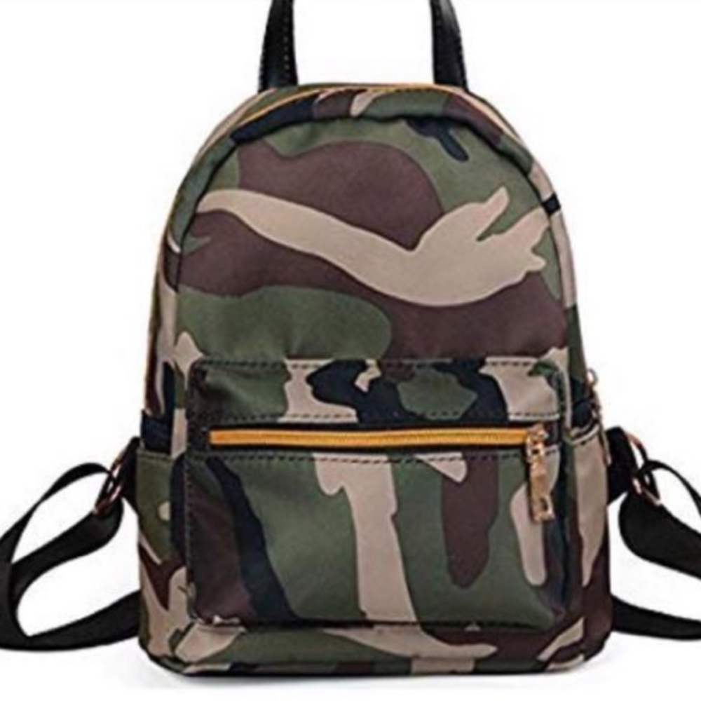Camo mini backpack!